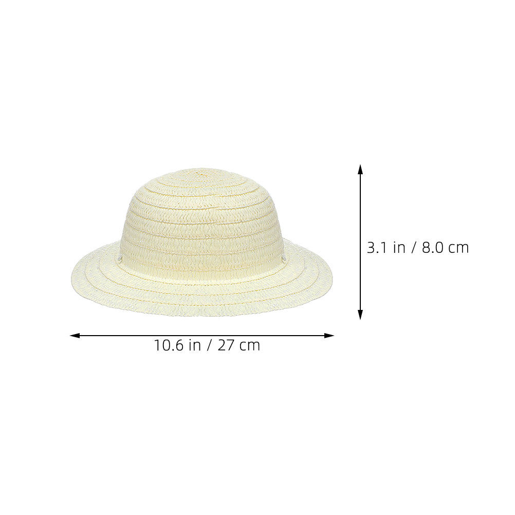 8Pcs Children Straw Hats DIY B - Painting Supplies review and price