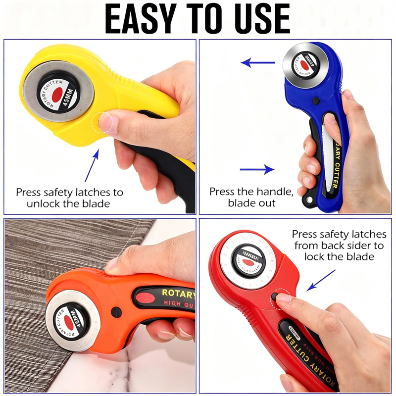 Fabric Rotary Cutter 45mm Blad - Rotary Cutter For Fabric 45Mm review and price