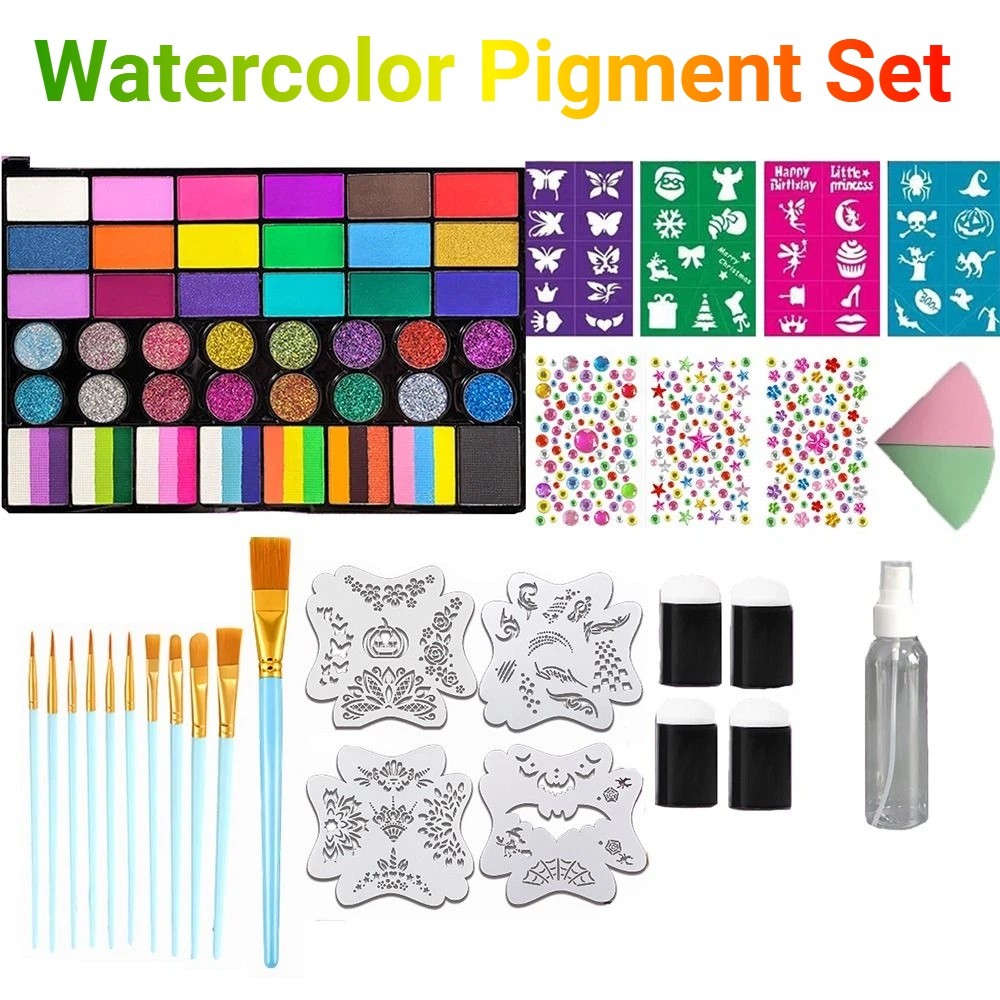 42 Colors Watercolor Paint Set - Watercolor Paint Set Solid Pigment review and price