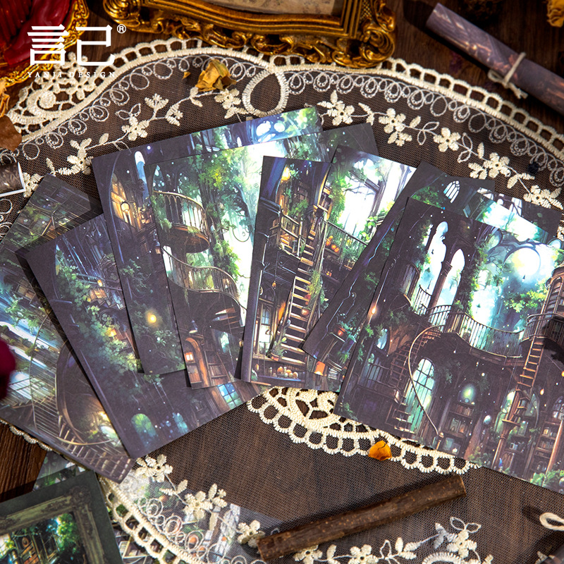40 pcs Vintage INS Futuristic  - Vintage Junk Journal Scrapbooking Paper review and price