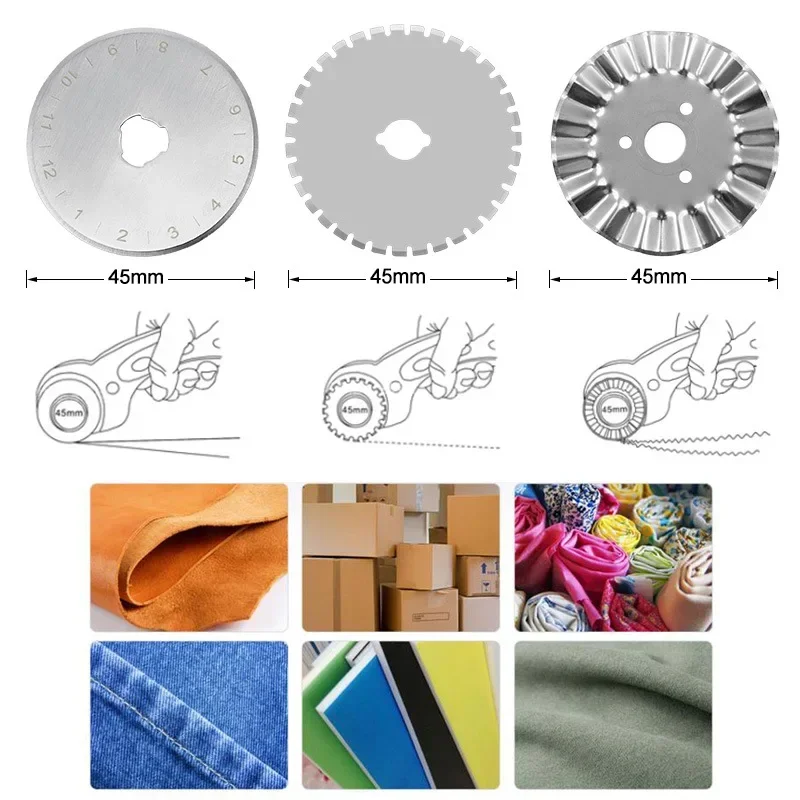 45MM Roller Wheel Knife Cloth  - Rotary Cutter For Fabric 45Mm review and price