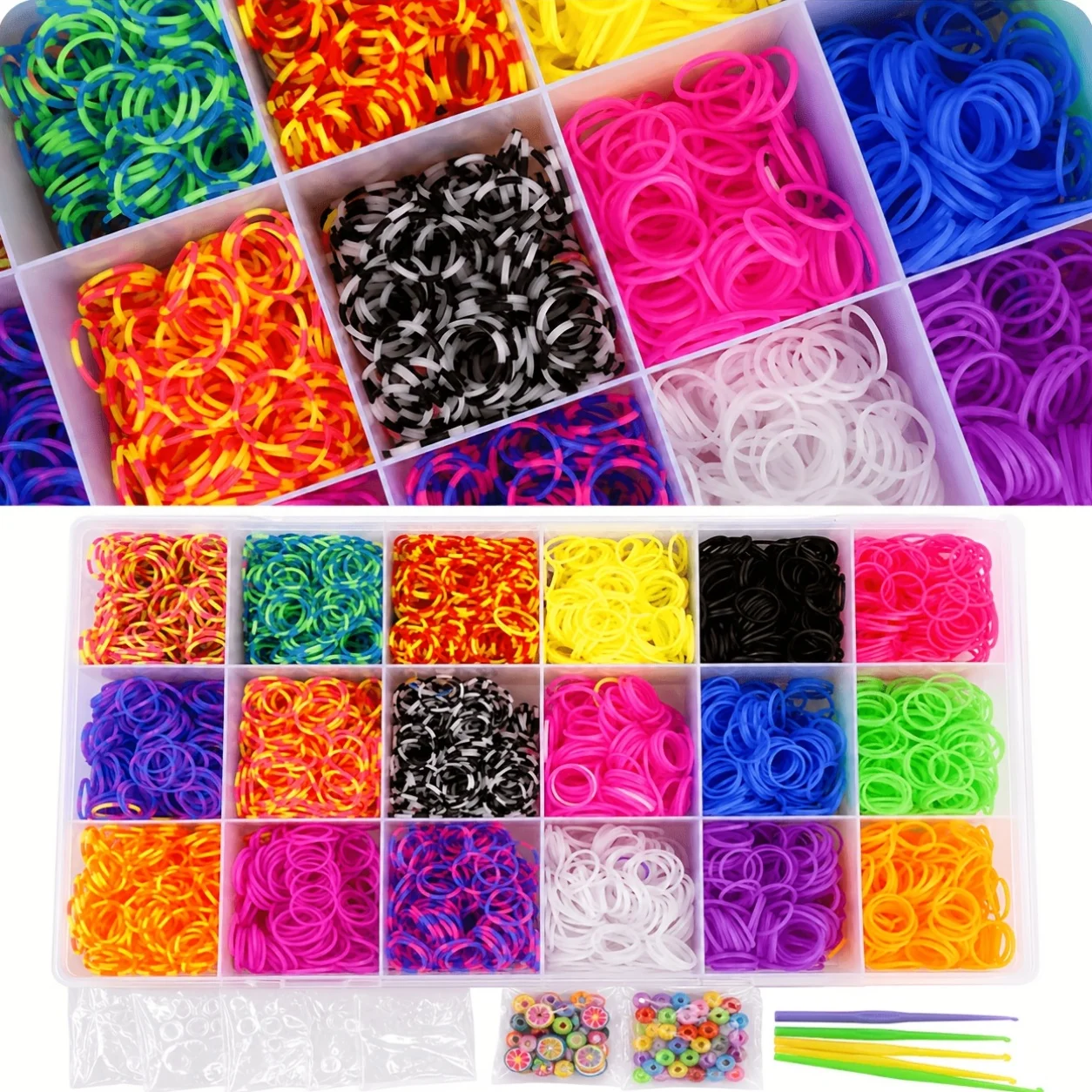 4800 Loom Bands Kit, Rubber Ba - Beading review and price