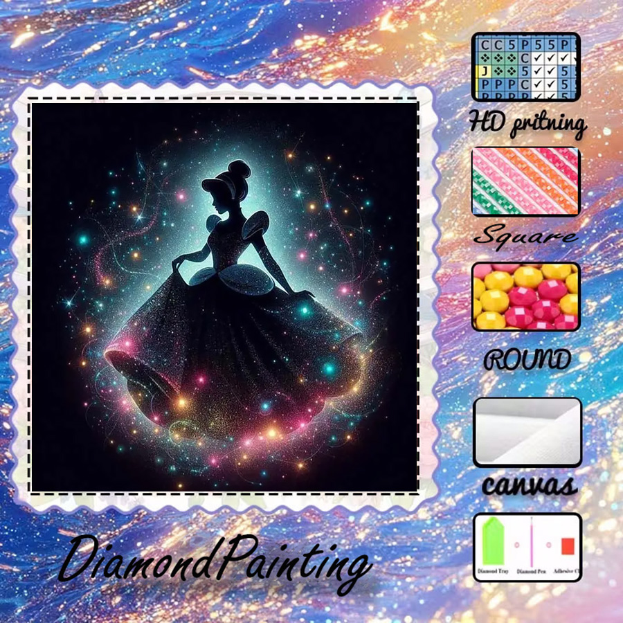 1 piece - 5D-DIY - Flocking cl - 5D Diamond Painting Kit Full Drill review and price
