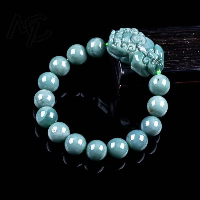 Natural Real Emerald Blue Wate - Beading review and price