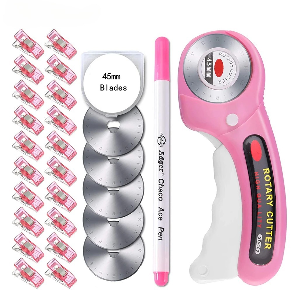 45mm Rotary Cutter Set 5 Blade - Rotary Cutter For Fabric 45Mm review and price
