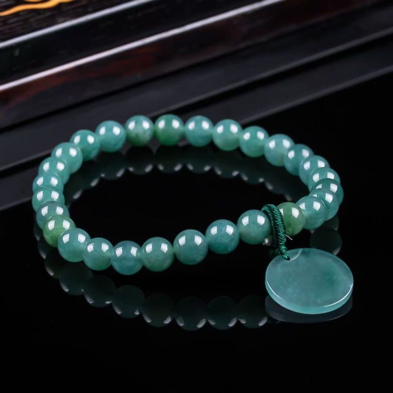 Natural Jadeite Blue Water Not - Beading review and price