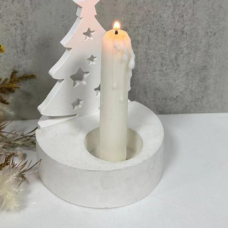 Christmas Tree Candle Base Sil - Silicone Epoxy Resin Molds Set review and price