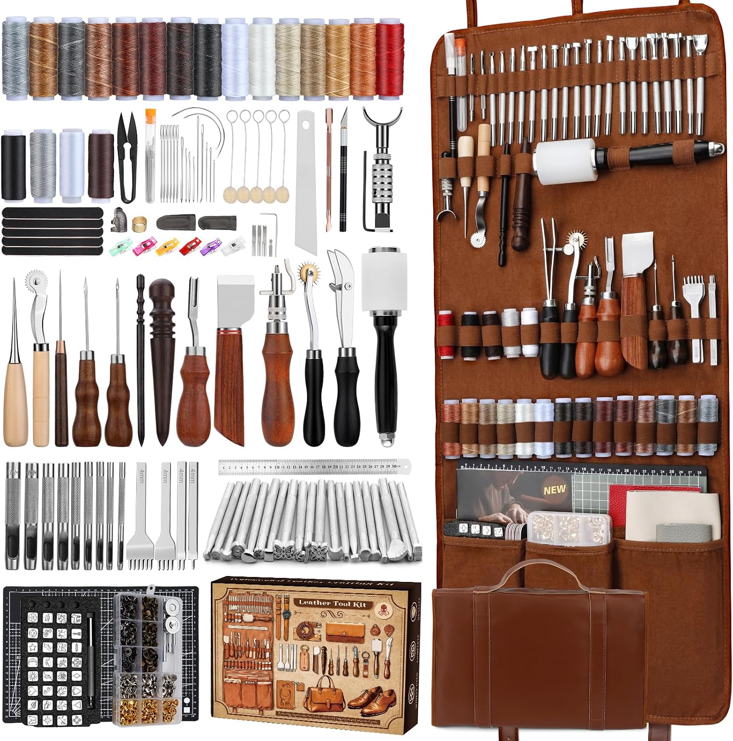 Leather Working Kit, Leather W - Craft Tools review and price
