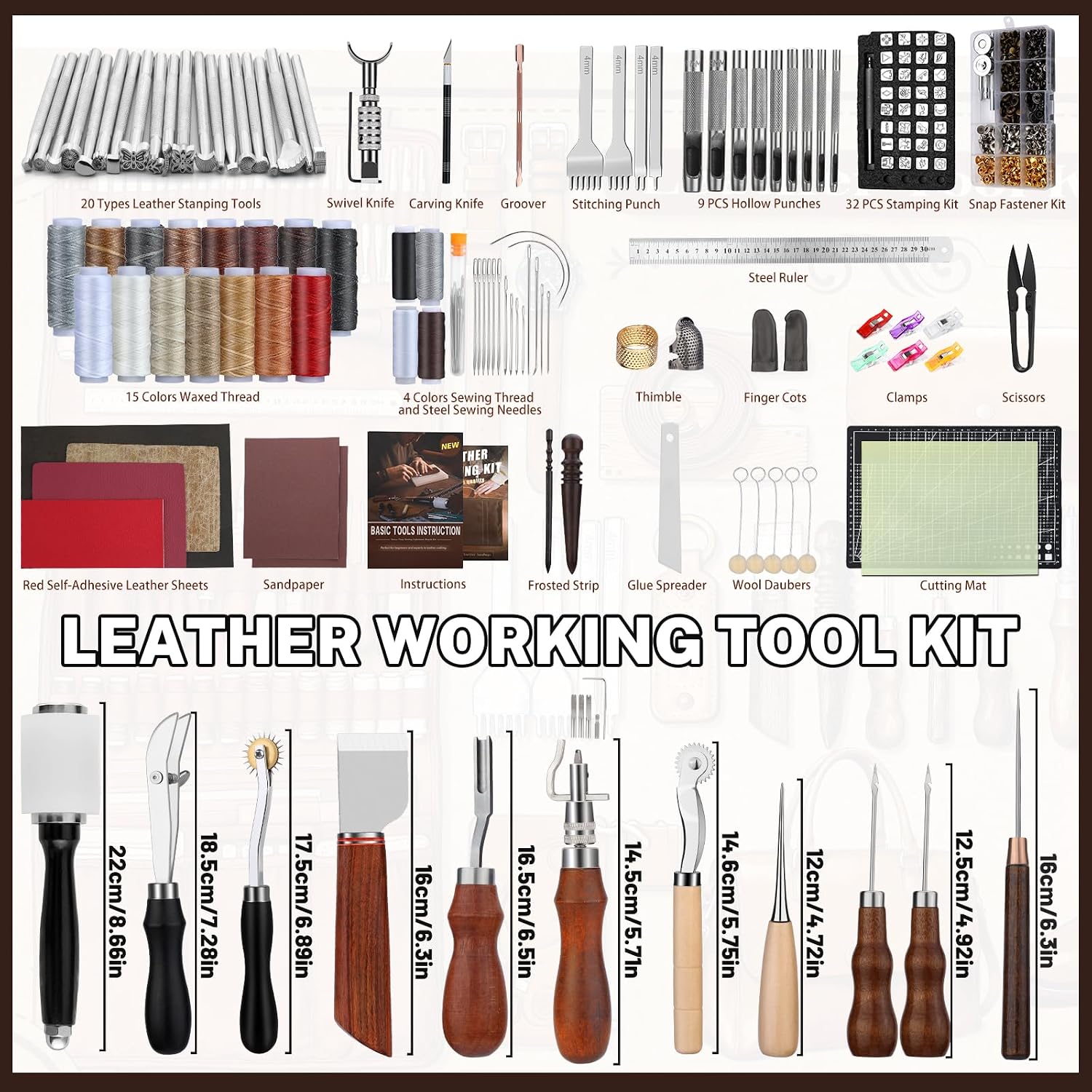 Leather Working Kit, Leather W - Craft Tools review and price
