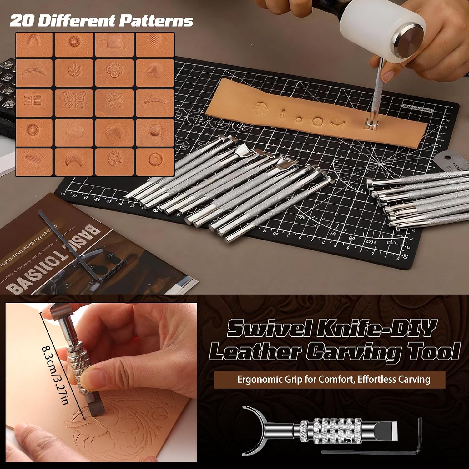 Leather Working Kit, Leather W - Craft Tools review and price