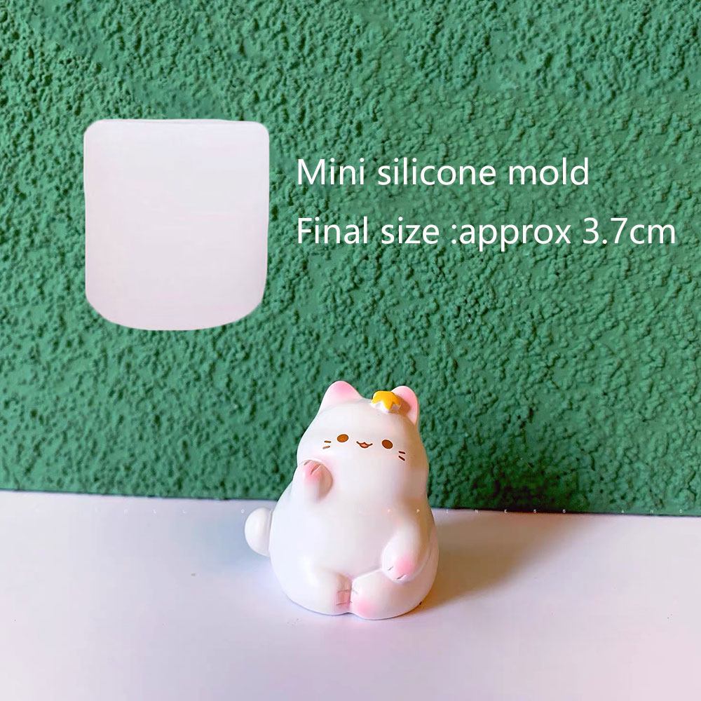 3D Cat Silicone Mold Set Plast - Silicone Epoxy Resin Molds Set review and price