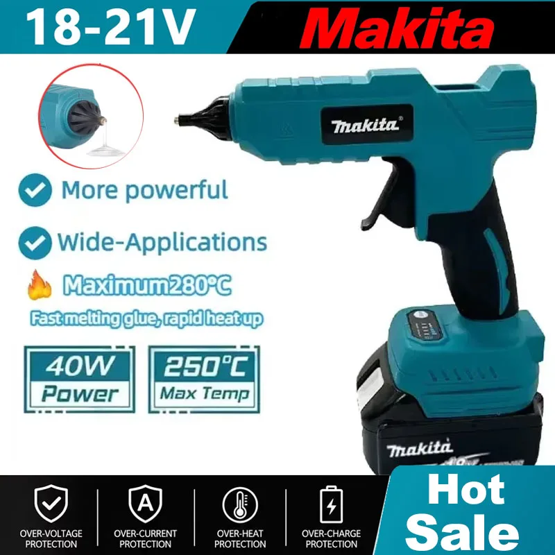 Makita Cordless Electric Hot M - Hot Melt Glue Gun Cordless review and price