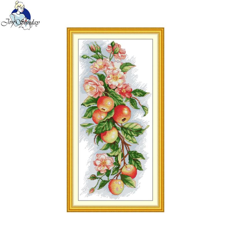 Joy Sunday Cross Stitch Kit Ap - Cotton Embroidery Thread Skeins review and price