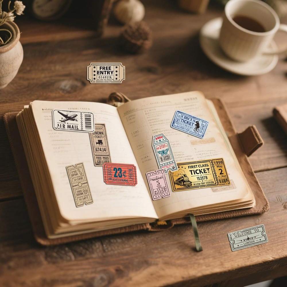 Vintage Ticket Clear Stamp for - Clear Silicone Stamps For Card Making review and price