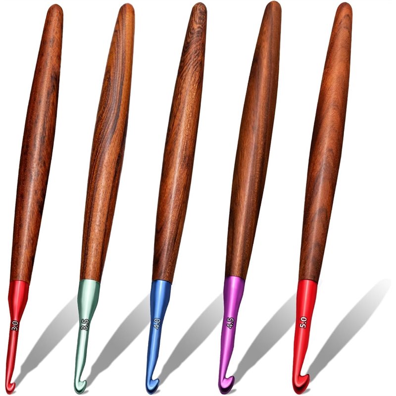 【LAST CHANCE】Ergonomic Crochet - Wooden Crochet Hooks Ergonomic Handle review and price